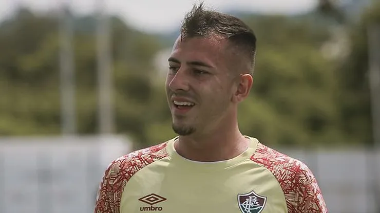 Vitor Eudes goleiro reserva do Fluminense. Foto: Marcelo Gonçalves/ Fluminense