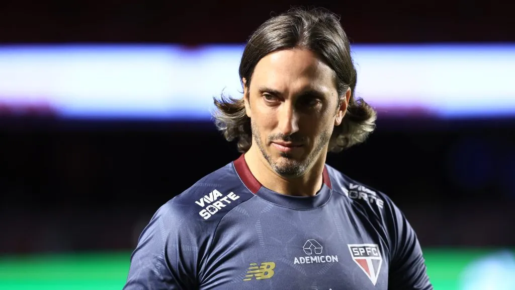 Zubeldía foi determinante para o Tricolor fechar com Cédric – Foto: Marcello Zambrana/AGIF