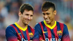 Messi e Neymar nos tempos de Barcelona. Foto: David Ramos/Getty Images