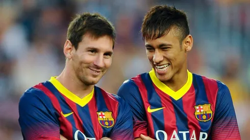 Messi e Neymar nos tempos de Barcelona. Foto: David Ramos/Getty Images