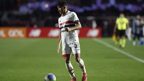 William Gomes, ex-São Paulo durante partida contra o Vitoria no MorumBis pelo Campeonato Brasileiro A 2024. Foto: Anderson Romão / AGIF