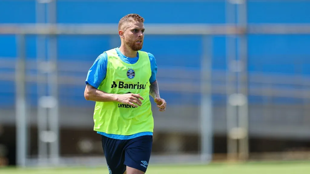 Cuellar pode fazer sua estreia pelo Imortal – FOTO: GUILHERME TESTA/GRÊMIO FBPA