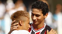 Ganso e Neymar jogaram juntos no time paulista.