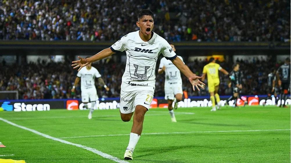 Piero Quispe, jogador do Pumas-MEX