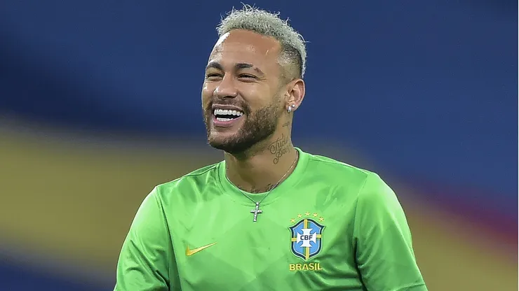 Neymar, atacante da Seleção Brasileira pela Copa America 2021