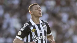 Deivid Washington pelo Santos FC. Foto: Jorge Rodrigues/AGIF