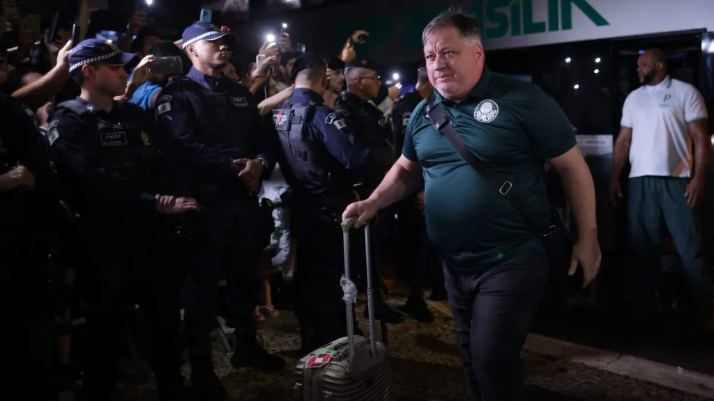 Anderson Barros tem sido alvo de críticas da torcida Alviverde – Foto: Ettore Chiereguini/AGIF