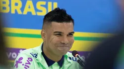 PA - BELEM - 06/09/2023 - SELECAO BRASILEIRA, TREINO - Casemiro jogador do Selecao Brasileira durante treino no estadio Mangueirao.