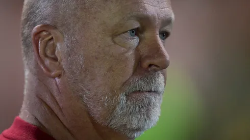 Mano Menezes durante partida entre Portuguesa-RJ e Fluminense, pelo Campeonato Carioca.