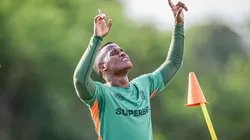 Arias em treino do Fluminense. Foto: Marina Garcia/Fluminense