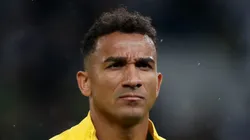 Danilo durante partida pela Seleção Brasileira