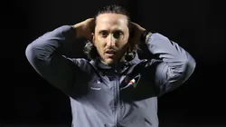 Luis Zubeldia técnico do São Paulo durante partida contra o Atlético-MG no estádio Morumbi pelo campeonato Brasileiro A 2024. Foto: Marcello Zambrana/AGIF