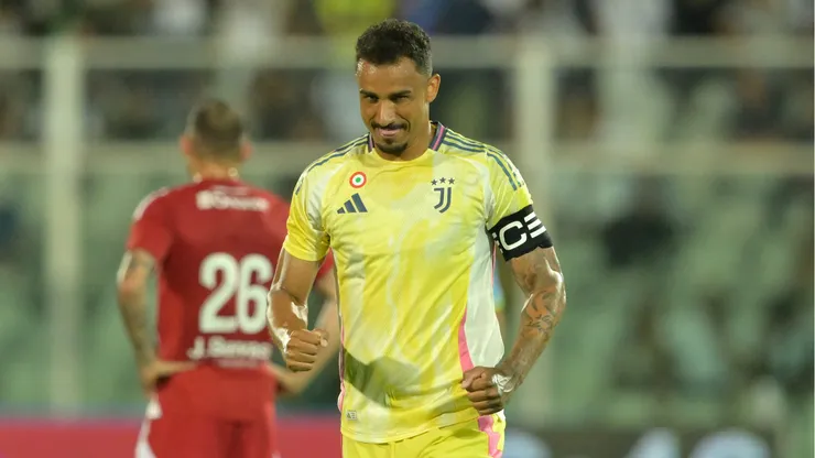 Danilo, do Flamengo, quando jogava na Juventus. Foto: Giuseppe Bellini/Getty Images