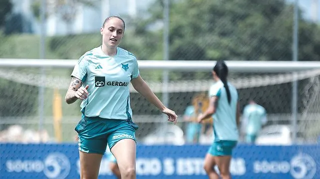 Futebol feminino do Cruzeiro em 2025. Fotos: Gustavo Martins/ Cruzeiro