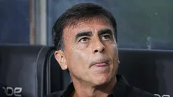 Gustavo Quinteros em partida entre Grêmio x Caxias pelo Campeonato Gaúcho 2025. Foto: Maxi Franzoi/AGIF