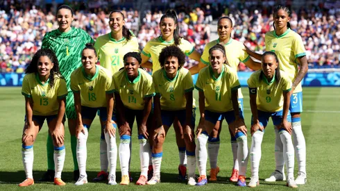 Seleção Brasileira feminina nos Jogos Olímpicos de Paris (Julian Finney/Getty Images)