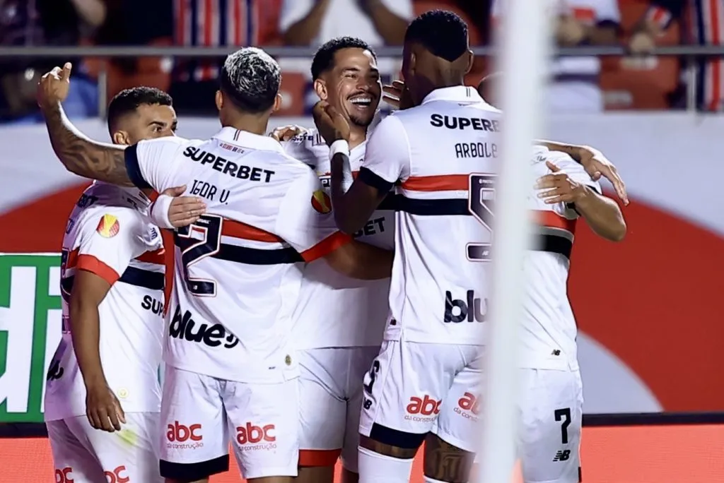 São Paulo vem embalado pelos últimos resultados. Foto: Marcello Zambrana/AGIF