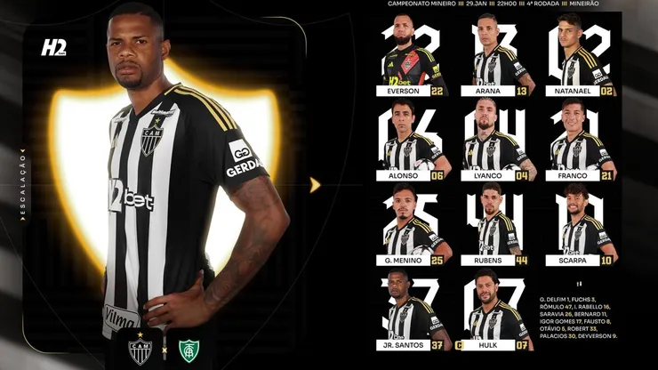 (Divulgação/Atlético-MG)