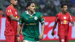 Palmeiras durante partida contra o Bragantino no estadio Arena Allianz Parque pelo campeonato Paulista 2025. Foto: Marcello Zambrana/AGIF
