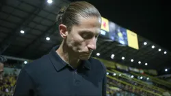 Filipe Luis, técnico do Flamengo, durante partida contra o Criciúma no Heriberto Hulse pelo Campeonato Brasileiro A 2024. Foto: Leonardo Hubbe / AGIF