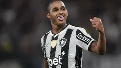 RAFAEL LOBATO jogador do Botafogo durante partida contra o Fluminense no estádio Engenhão pelo campeonato Carioca 2025. Foto: Thiago Ribeiro/AGIF