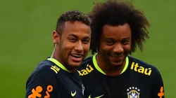 Neymar e Marcelo (Photo by Buda Mendes/Getty Images)