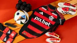 Flamengo divulga imagens do novo uniforme para a temporada 2025. Foto: Divulgação / Adidas