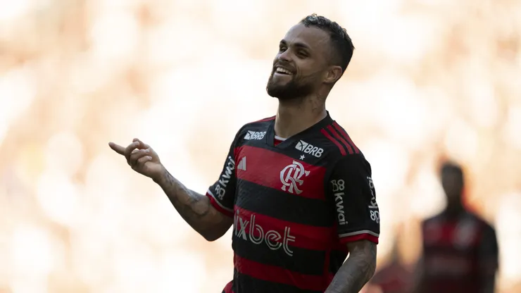 Michael em partida do Campeonato Brasileiro 2024. Foto: Jorge Rodrigues/AGIF