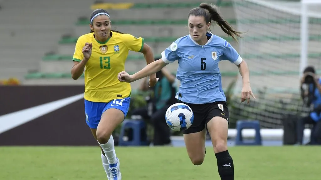 Brasil e Uruguai pela Copa America Feminina de 2022