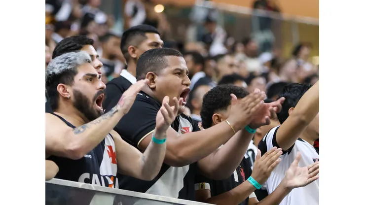 Torcida do Vasco em partida contra o Madureira pelo Campeonato Carioca 2025 Foto: Antonio Pereira/AGIF
