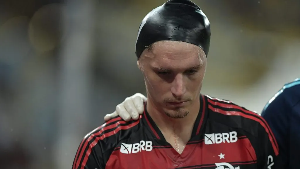 Varela, em jogo do Flamengo