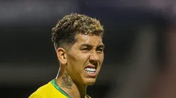 GO - Goiania - 27/06/2021 - COPA AMERICA 2021, BRASIL X EQUADOR - Roberto Firmino jogador do Brasil durante partida contra o Equador no estadio Olimpico pelo campeonato Copa America 2021.