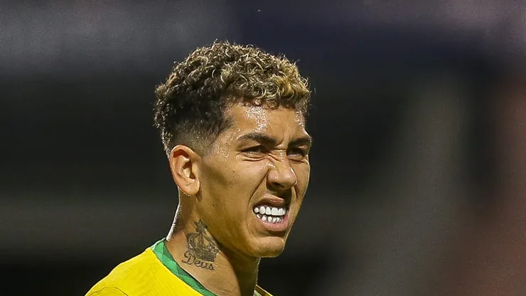 GO - Goiania - 27/06/2021 - COPA AMERICA 2021, BRASIL X EQUADOR - Roberto Firmino jogador do Brasil durante partida contra o Equador no estadio Olimpico pelo campeonato Copa America 2021.