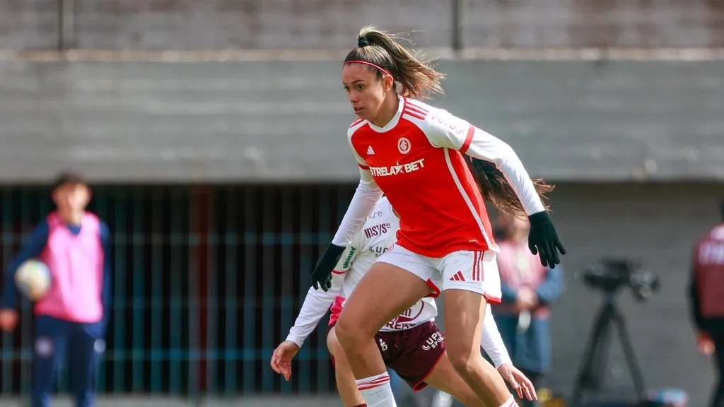 Priscila pelo Internacional. Foto: Luiz Erbes/AGIF