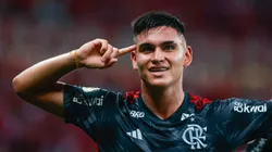 Carlos Alcaraz em partida entre Internacional x Flamengo Foto: Luiz Erbes/AGIF