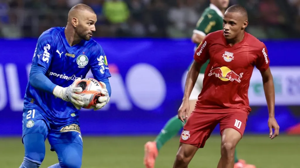 Weverton contra o RB Bragantino