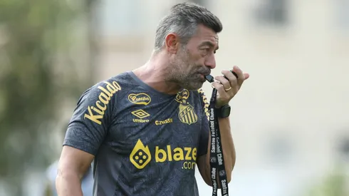Pedro Caixinha, treinador do Santos