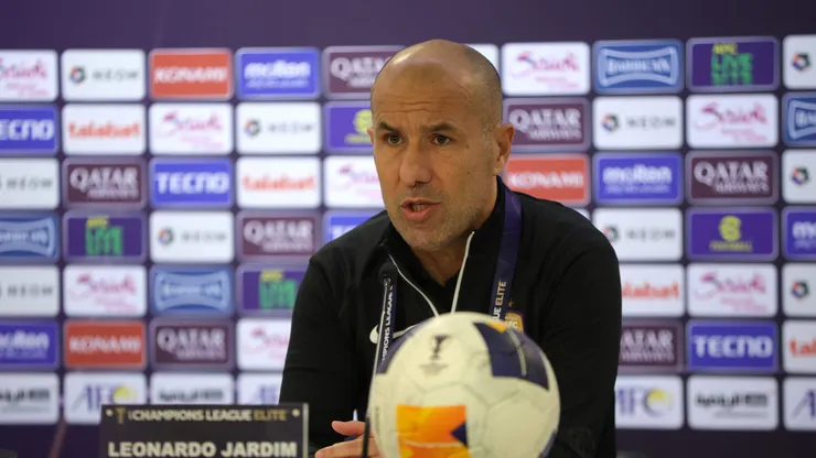 Jardim durante entrevista coletiva. Photo by Neville Hopwood/Getty Images