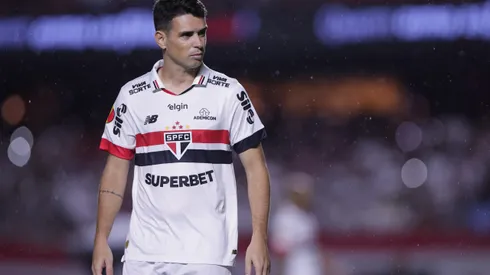 Oscar jogador do Sao Paulo durante partida contra o Corinthians no estadio Morumbi pelo campeonato Paulista 2025. Foto: Ettore Chiereguini/AGIF