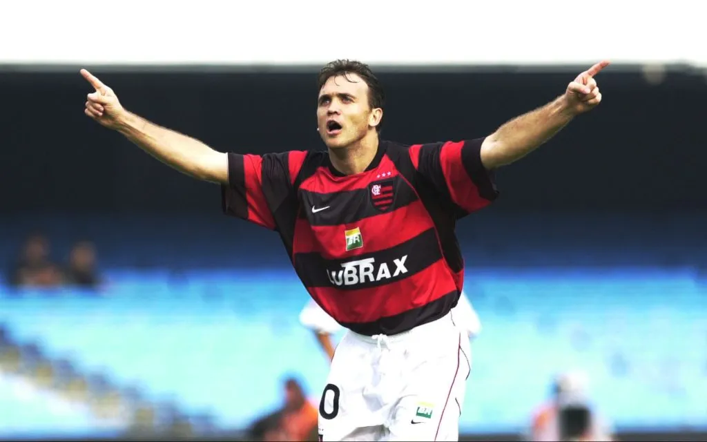 Petkovic com a camisa do Flamengo