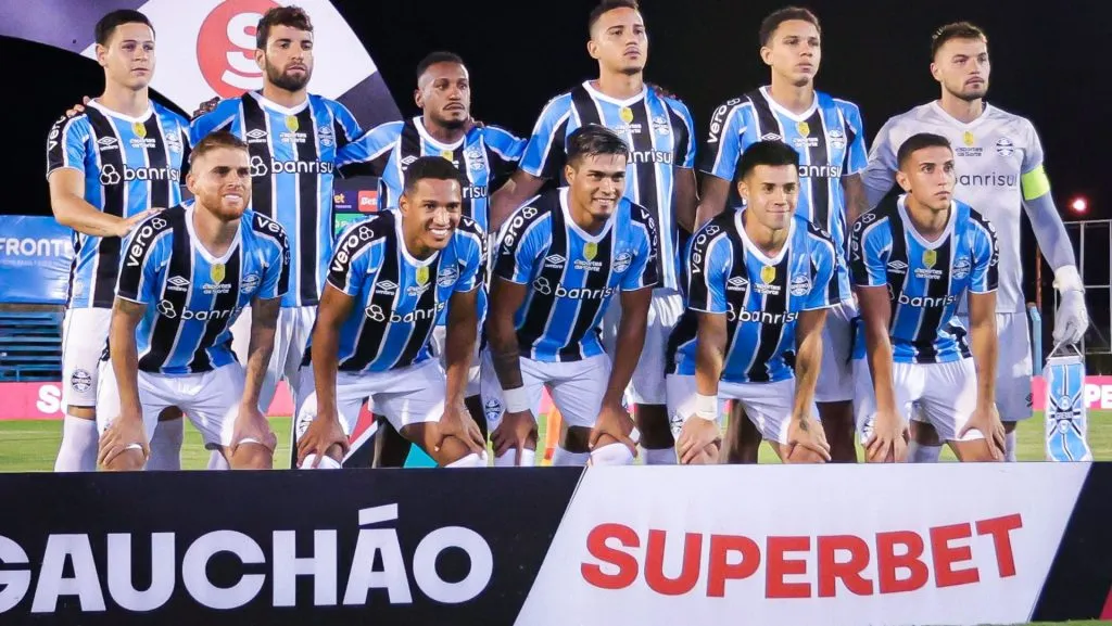 Grêmio antes da partida