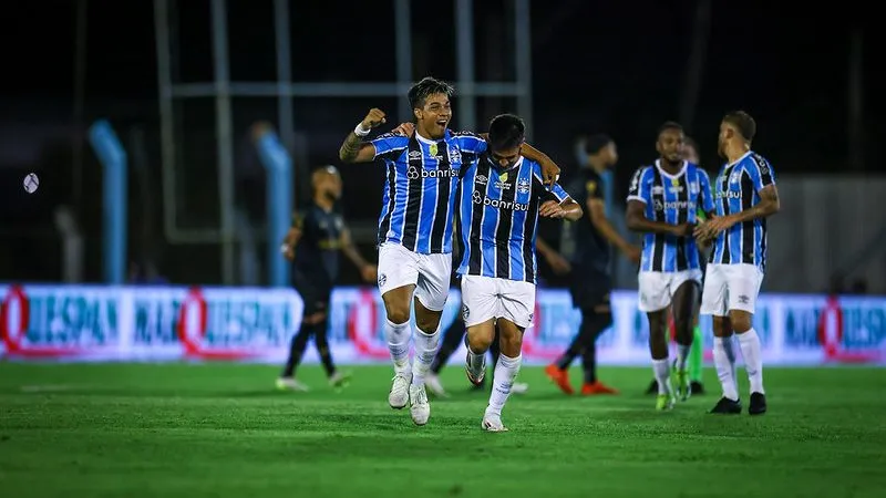 Grêmio faz bom início de temporada. Foto: Lucas Uebel/Grêmio FBPA