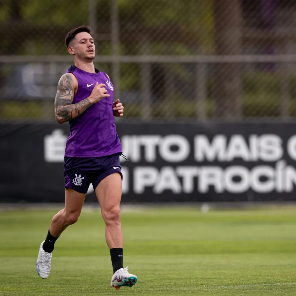 Garro durante treinamento. Foto: Rodrigo Coca/Ag. Corinthians