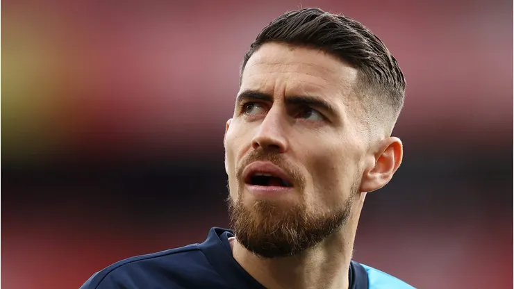 Jorginho em partida pelo Arsenal/ (Photo by Alex Pantling/Getty Images)