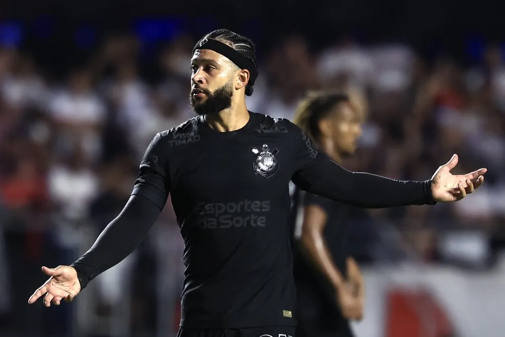 Memphis Depay jogador do Corinthian – Foto: Marcello Zambrana/AGIF