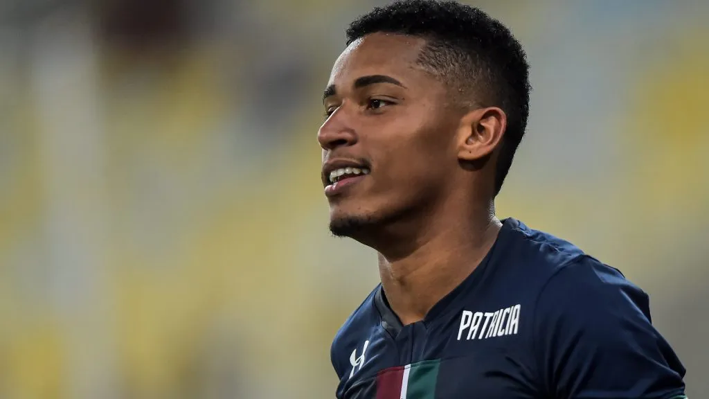 Marcos Paulo quando jogador do Fluminense