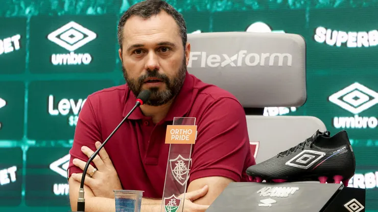 Presidente do Fluminense falou abertamente sobre possibilidade de uma saída futuro de Arias para a Europa. FOTO: LUCAS MERÇON / FLUMINENSE F.C.