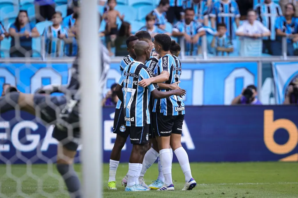 Jogadores do Grêmio