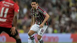 Ganso em partida do Campeonato Brasileiro 2024 Foto: Thiago Ribeiro/AGIF