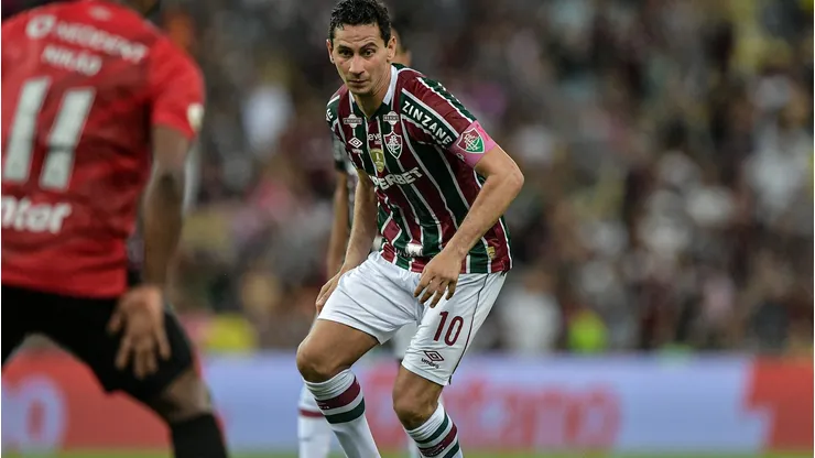 Ganso em partida do Campeonato Brasileiro 2024 Foto: Thiago Ribeiro/AGIF